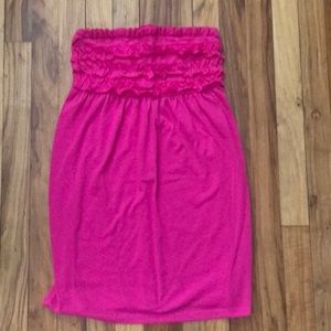 OP pink small beach coverup